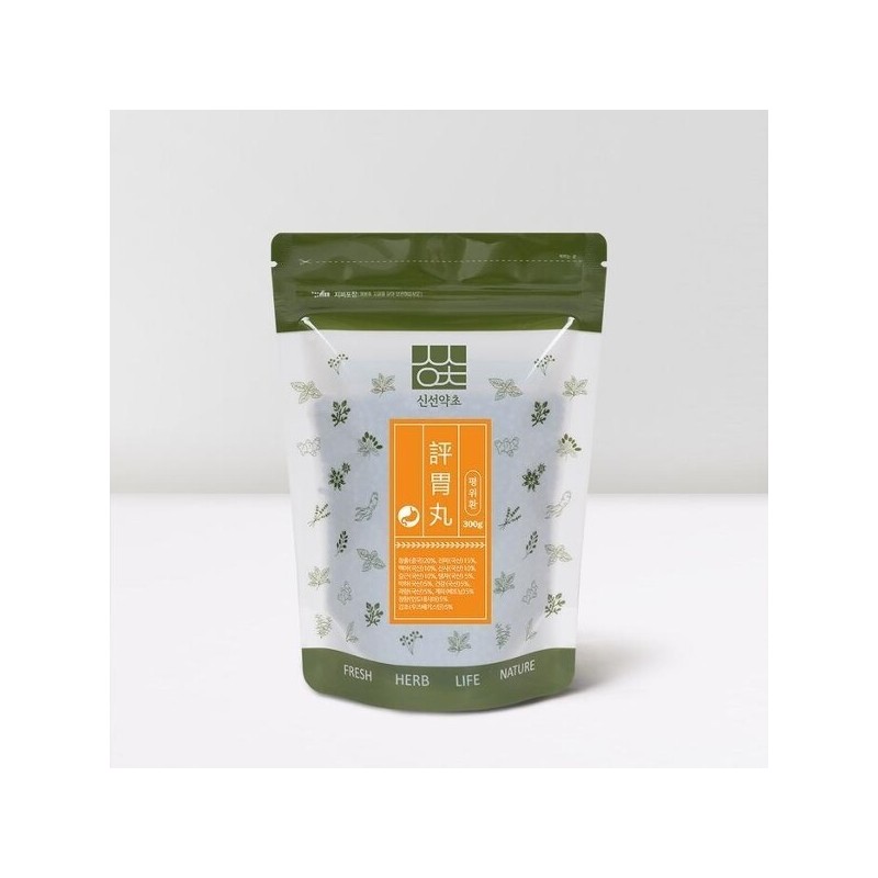 Fresh Herbs 신선약초 평위환 300g / 창출진피맥아산사박하 Fresh Herbal Pyeongwi-hwan