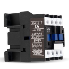 Ultra Durable CJX2-1210 3 Pole Contactor 25 Amp 220VAC Coil by BlueStars - Compatible with Relays, Air Conditioner, Heat Pump, Refrigeration Systems