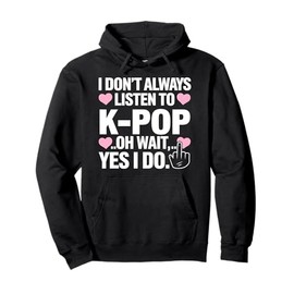 KPop Lover Korean Pop Music Fan Gift Idea Pullover Hoodie