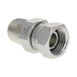 HYDRAULICS DIRECT | 1404-12-08 | 3/4" NPT Male Pipe x 1/2" NPSM Female Pipe Swivel