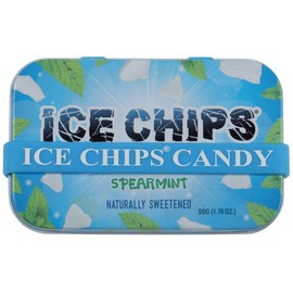 ICE CHIPS Xylitol Candy Tins (Spearmint, 3 Pack) - Includes BAND as shown