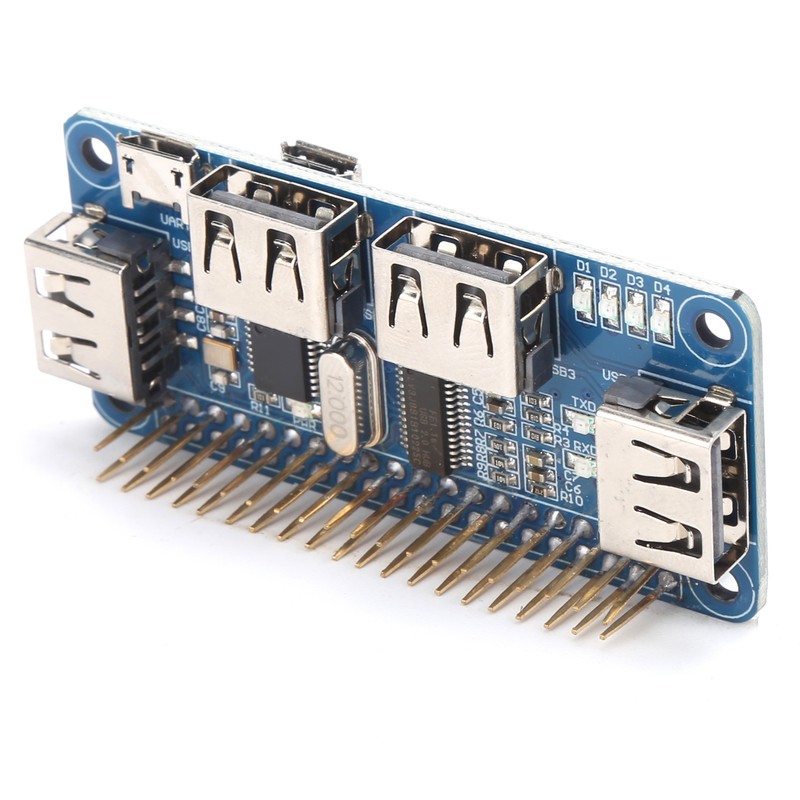 USB Expansion Board Module with Changeable Interface Hub Splitter for