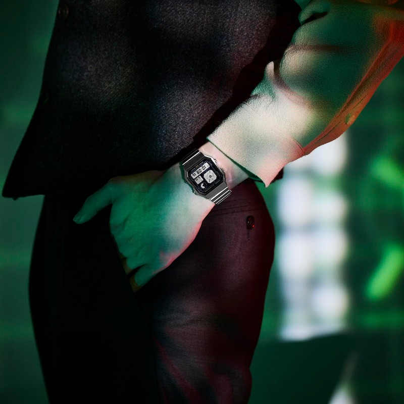 Casio Classic Watch A130WE, silver/black, Bracelet Type