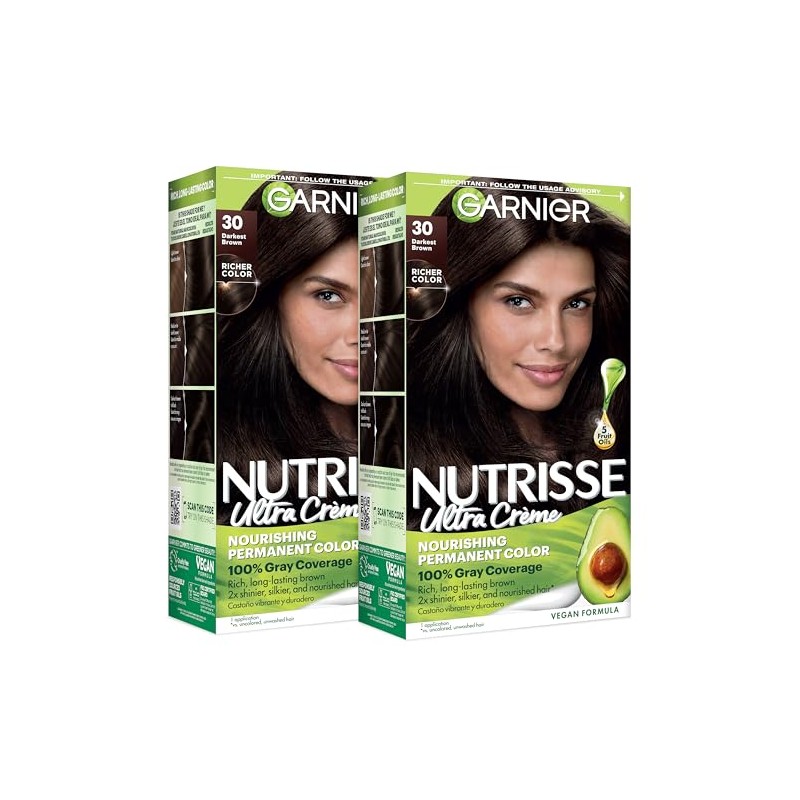 Garnier Nutrisse Tinte para el cabello, 30 café Oscuro (Sweet