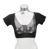 Underarm Sweat Vest Black Breathable Washable Quick Drying Armpit Sweat