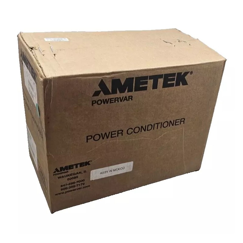 Powervar Ametek PowerVar 2.0 ABC202-11 61026-02 Power Conditioner Voltage Regulator