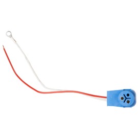 Grote 67016 11" Long Stop Tail Turn Two-Wire 90° Plug-In Pigtails for Male Pin Lights