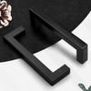 Probrico 100 Pack| Black Cabinet Handles 5 Inch(128mm) Hole Centers