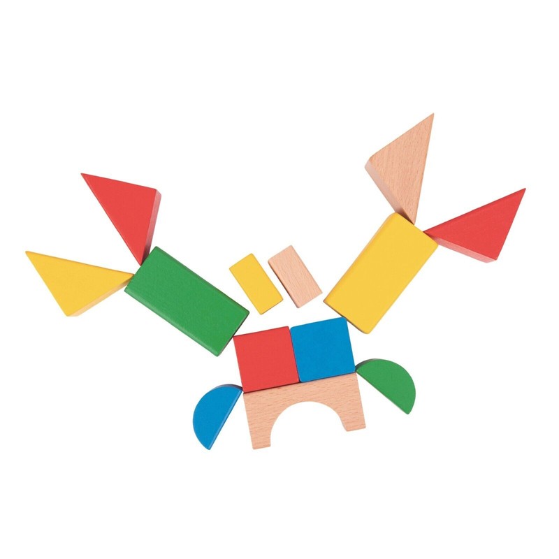 Zummy 3D Wooden Building 100 Blocks