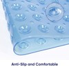 Yorkshire Bedding Shower Mat Non Slip Anti Mould - 70x38cm