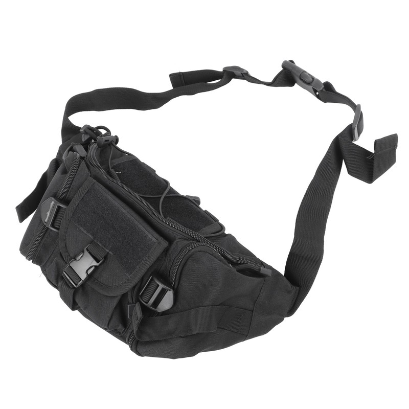 Men Waist Bag Oxford Cloth Waistpack Portable Chest Pouch for