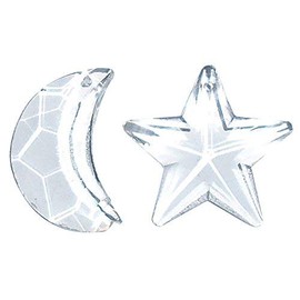 Ceiling Fan Pull Chain Set (Moon/Star)