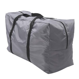 Rehomy Large Foldable Storage Carry Bag Handbag Accessory Durable Waterproof Material to Protect Against Dust, Insects, and Moisture. Zippered Bag with Carry Handles. (gray)