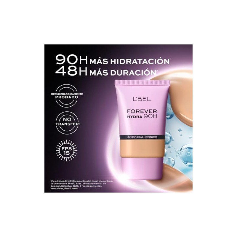 L’Bel Forever Hydra 90H Base Hidratante de Larga Duración 27g