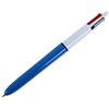 BIC 4-Colour 725419 Retractable 4 Colours Ballpoint Pen, 0.4 mm