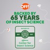 OFF! OFF! Deep Woods Mosquito and Insect Repellent Wipes, Long