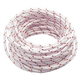 10 Meters 3 mm Starter Rope Lawn Mower Pull Rope Pulley Lawn Mower Replacement Parts Starter Rope Return Starter Rope Replacement Rope Compatible with Stihl Craftsman Husqvarna Chainsaws Trimmer