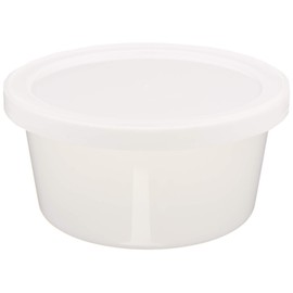 Sammons Preston Putty Containers, Pack of 10, For 3 Ounces of Therapy Putty, Durable Empty Plastic Containers & Lids, for Physical and Occupational Therapy, Portable for At Home or Rehab Use