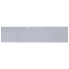 Tell Manufacturing DT100052 Kick Plate, Satin Stainless Steel, 8" x 34"
