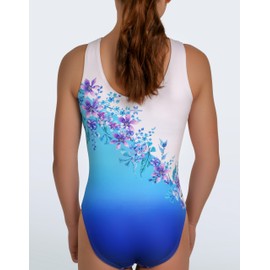 United All Around Gymnastics Leotards for Girls Teal Meadow Green #662-AM