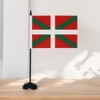 Pandiui23 Set of 2 Basque Country Table Flags 21 x