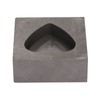 Graphite Mold Heart Shape Graphite Casting Ingot Mould for Gold