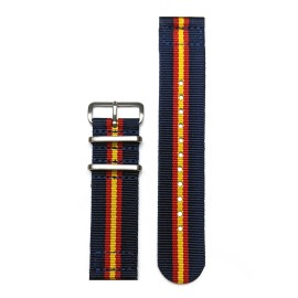 Unbranded Two-Piece Smart Watch Red Bull Toro Rosso Inspired Strap Nylon Watch Band - 20mm