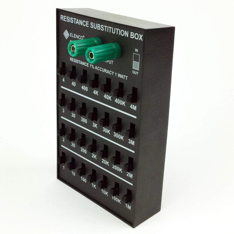 Elenco Resistance Substitution Box | Resistance Range From 1 To