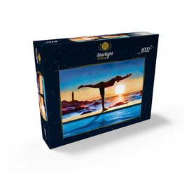 MyPuzzle Yoga by The Water - Premium 1000 Piece Jigsaw Puzzle for Adults