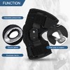 Hocafer- Rodillera Profesional Ajustable, Soporte Estable de La Rodilla de