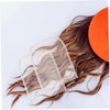 IWOWHERO 4pcs Lace Frontal Closure Net for Wig Making Soft