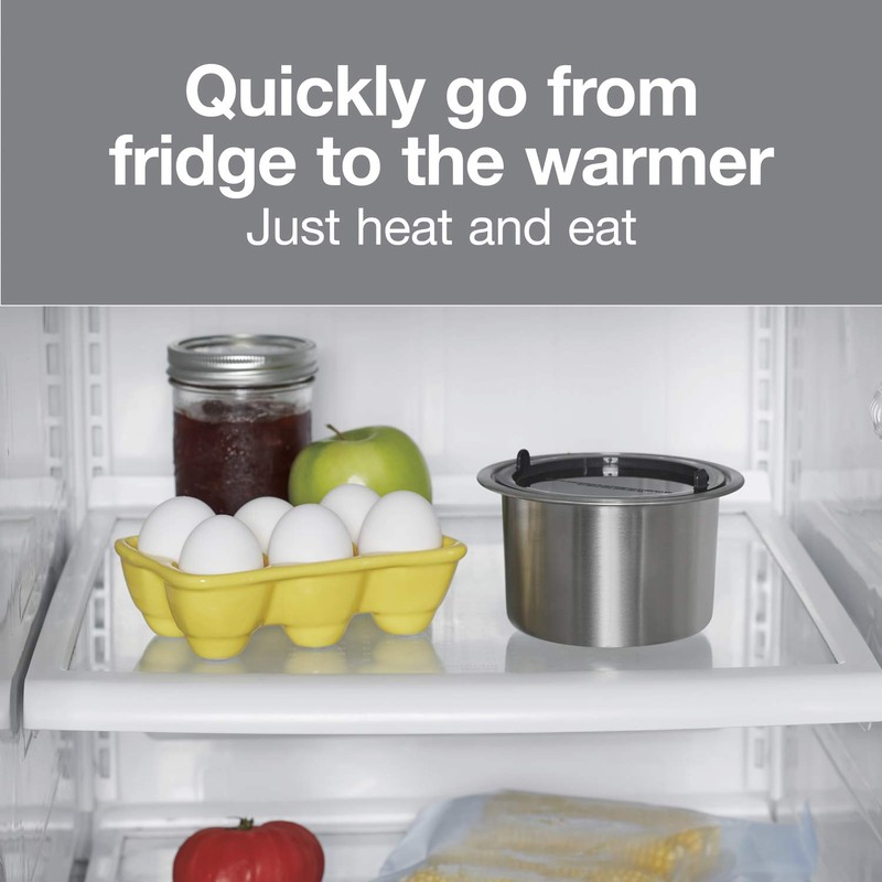 Proctor Silex Portable Meal Warmer, Black, 20 oz