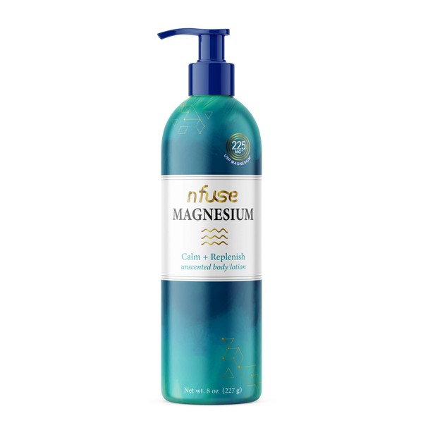 nfuse Natural Magnesium Body Lotion | Mg++ Delivery Technology |
