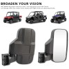 KEEPDSGN UTV Rear View Mirror Mirrors Set 1.75" 2" Bar