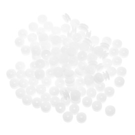Toyvian 100pcs Pulley Gear Airplane Model Automotive Parts Plastic Model Accessories Remote Control Car Mute White
