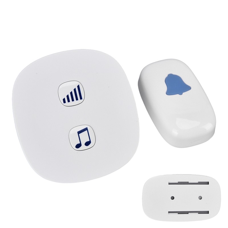 100DB Wireless Doorbell Waterproof 38 Melody Adjustable Volume 100m Range