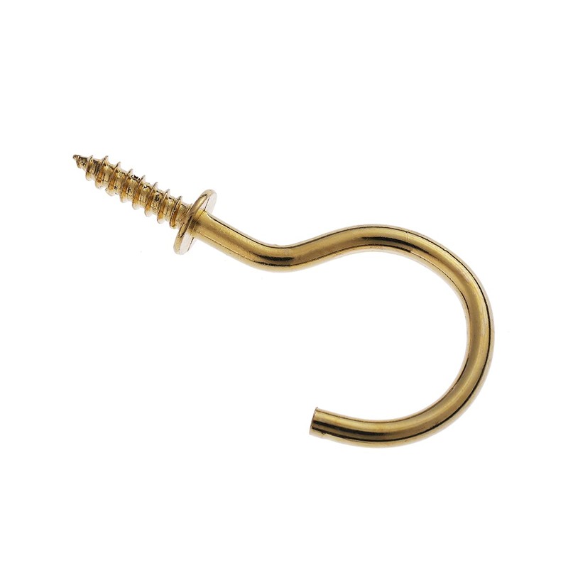 waves 120pcs Screw Hooks 7 Types Ceiling Hooks Wall Hooks