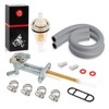 Fuel Valve Petcock kit For Kawasaki Bayou 250 KLF250 2003-2011