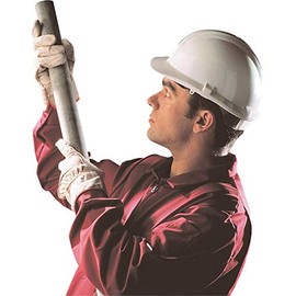 Centurion S17WA Classic Safety Helmet, Reduced Peak Non Vented, White