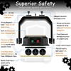 RadiantFlux Rechargeable Solar Camping Lantern, 6600mAh 4000LM Portable LED Tent