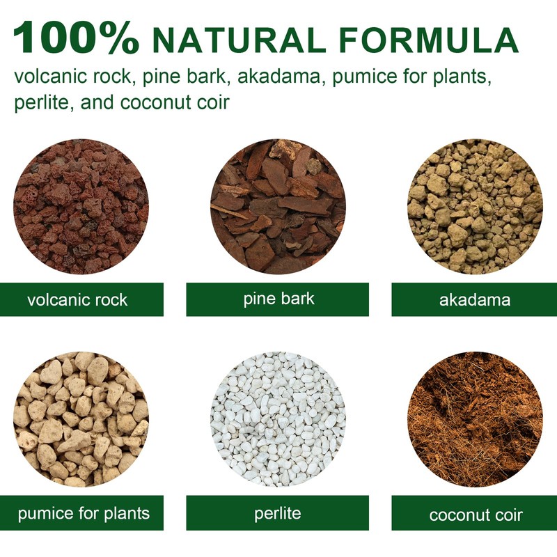 Doter Premium Bonsai Soil Mix with Enhanced Aeration & Drainage