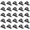PATIKIL Suspension Pipe Clamps 1 Inch, 25 Pack Standard Tubing