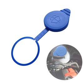 Windshield Washer Fluid Cap Wiper Reservoir Tank Cap Compatible with 2012-2018 Ford Focus, Replace CP9Z-17A605-A, 1 Pack