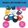 Fun Express - 50pc Visor Asst. - Apparel Accessories -