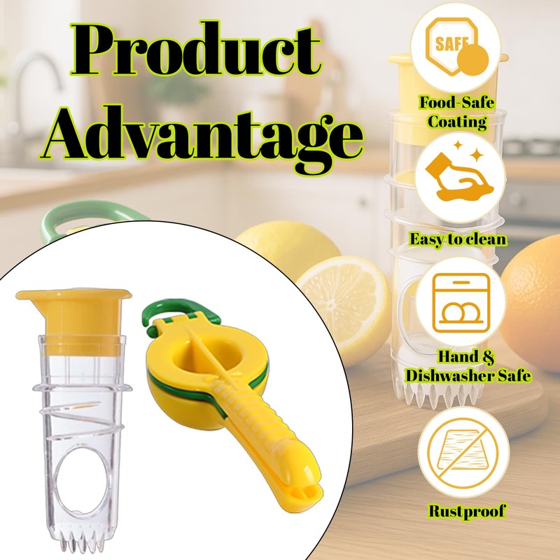Lemon and Lime Squeezer, Hand Juicer, Hand Tool Lemon Squeezer
