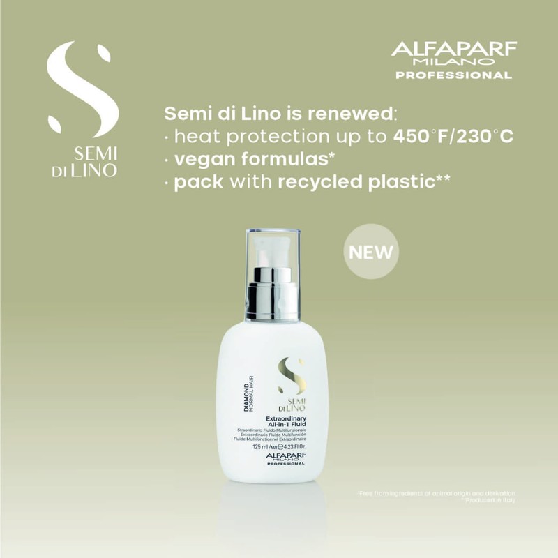 Alfaparf Milano Semi di Lino Diamond Extraordinary All-In-1 Fluid 125