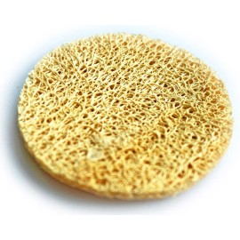 Jins-hung Paquete De 18 Almohadillas Exfoliantes De Esponja De Lufa Na