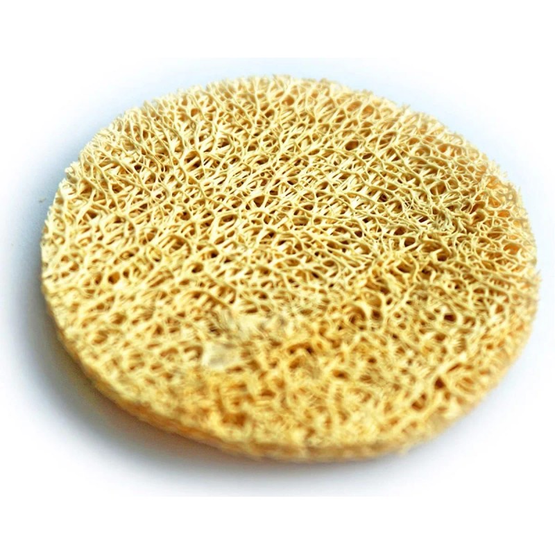 Jins-hung Paquete De 18 Almohadillas Exfoliantes De Esponja De Lufa