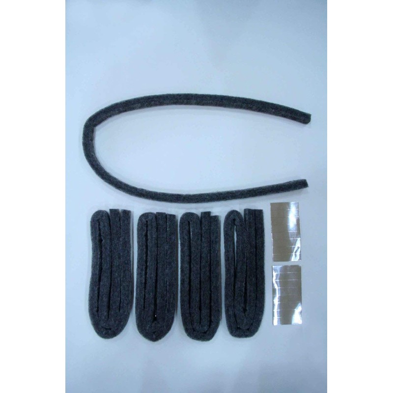 Ernest Range Hood Groove Black Oil Absorbing Tape 1m Pack