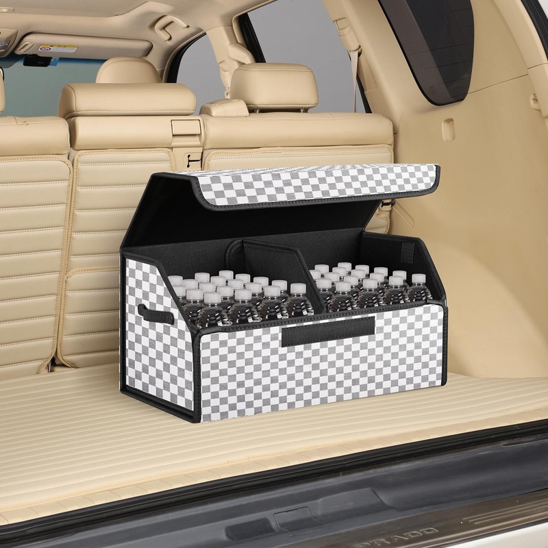 kingmise car organizers and storage for SUV,trunk organizer for sedan,